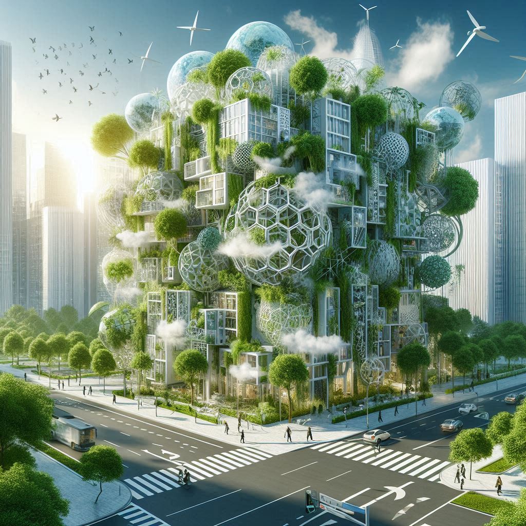绿色建筑创新之路：杭州嘉汇大厦生态系统与生物仿生学应用文章配图